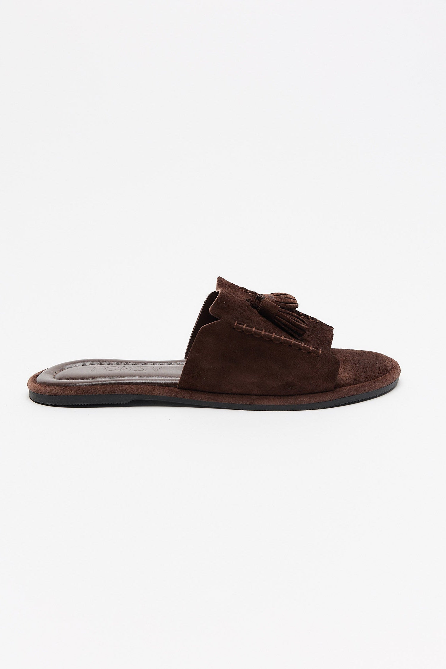 Karola Brown Suede